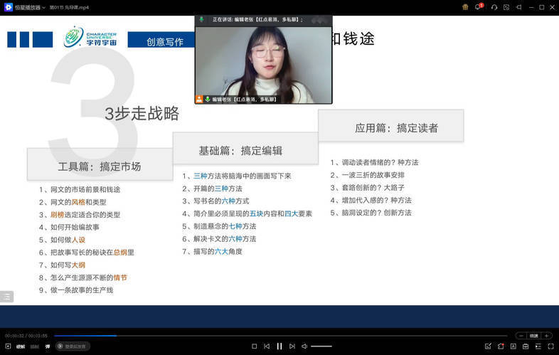 小说零基础写作课专业班|YX网创