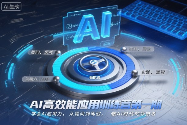 AI高效能应用训练营第一期，学会AI应用力，从提问到驾驭，做AI时代的领航者(更新)|YX网创
