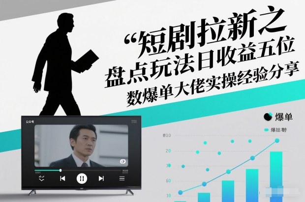 短剧拉新之盘点玩法日收益五位数爆单大佬实操经验分享|YX网创