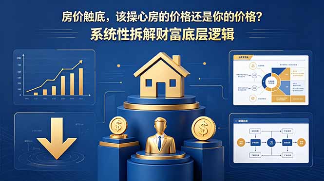 付费文章：房价触底，该操心房的价格还是你的价格？系统性拆解财富底层逻辑 - 觅资源