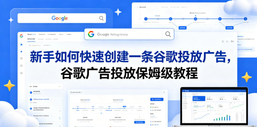 新手如何快速创建一条谷歌投放广告，谷歌广告投放保姆级教程 - 觅资源