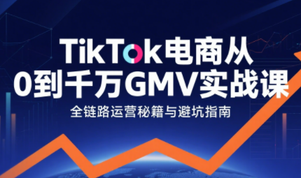 三千老师·TikTok电商从0到千万GMV实战课(更新)|中创学习社
