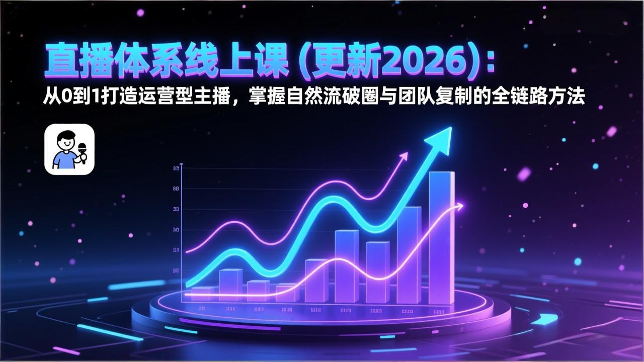 直播体系线上课(更新2026|中创学习社