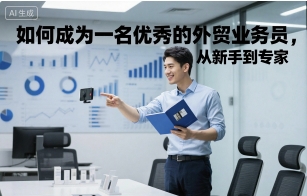 如何成为一名优秀的外贸业务员，从新手到专家 - 觅资源