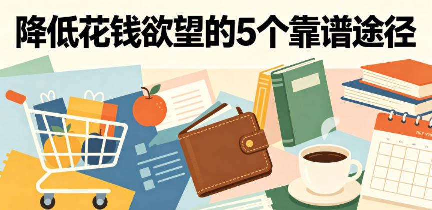 付费文章：降低花钱欲望的5个靠谱途径 - 觅资源
