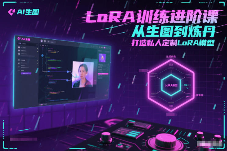 LoRA训练进阶课，从生图到炼丹，打造私人定制LoRA模型|YX网创
