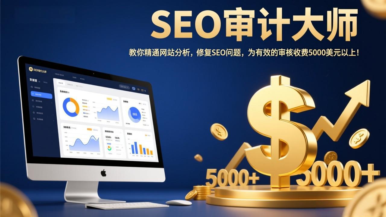 SEO审计大师：教你精通网站分析，修复SEO问题，为有效的审核收费5000美元以上！|中创学习社