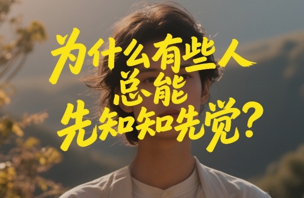 付费文章：为什么有些人总能先知先觉？|中创学习社