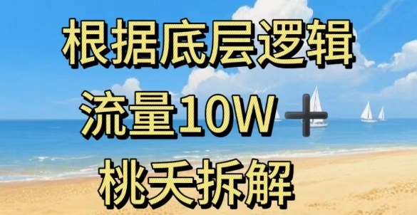 据底层逻辑，流量10W+，以安全知识科普为例|YX网创