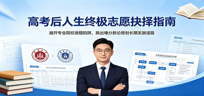 高考后人生终极志愿抉择指南:避开专业院校选错陷阱,跳出唯分数论规划长期发展道路 - 觅资源