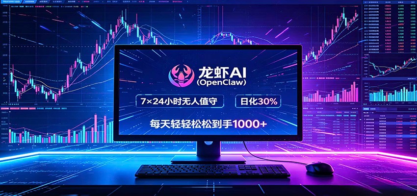 龙虾AI(OpenClaw)全自动挂机，智能操控电脑高效执行任务，每天轻松到手四位数 - 觅资源