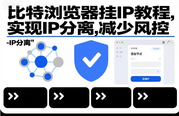 比特浏览器挂IP教程，实现IP分离，减少风控|YX网创