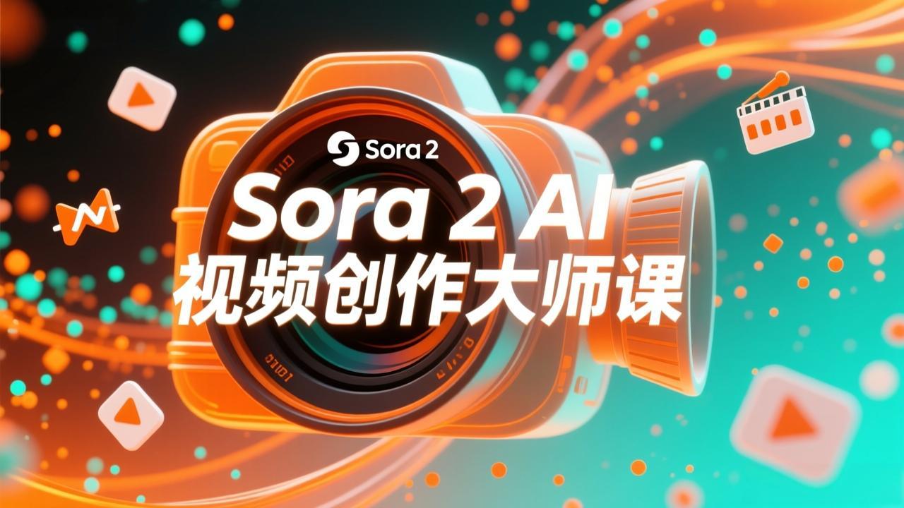 如何利用Sora 2创建流行AI人工智能视频大师班教程：掌握创作全流程，产出百万播放内容|YX网创