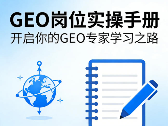 GEO岗位实操手册，开启你的GE0专家学习之路 - 觅资源