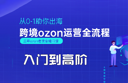悟空跨境·OZON入门到高阶全流程 - 觅资源