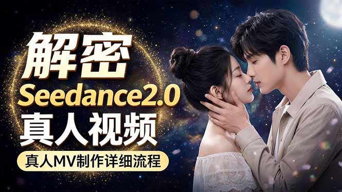 Seedance 2.0电影级真人 MV全流程拆解：提示词、运镜、粒子特效，手把手实操 - 觅资源