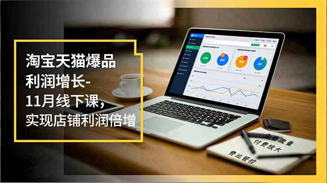 淘宝天猫爆品利润增长-11月线下课，免费流量、付费放大、费比管控，实现店铺利润倍增|YX网创