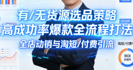 子鹏讲电商·淘宝私家班(更新2026)|中创学习社