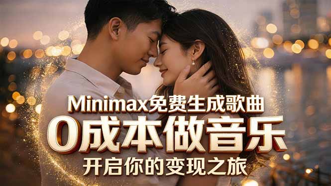Minimax免费生成歌曲实测！0成本做音乐，说唱流行Lofi一键生成 - 觅资源