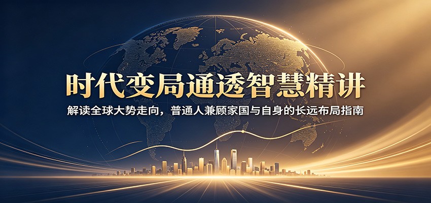 时代变局通透智慧精讲：解读全球大势走向，普通人兼顾家国与自身的长远布局指南 - 觅资源
