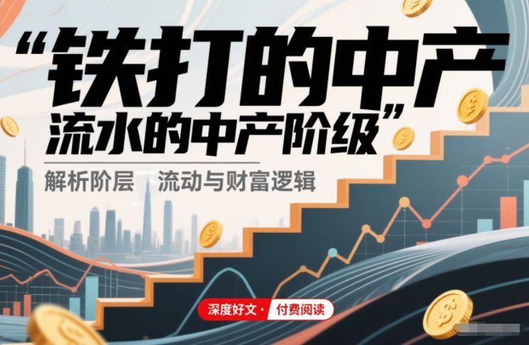 付费文章：铁打的中产，流水的中产阶级|YX网创