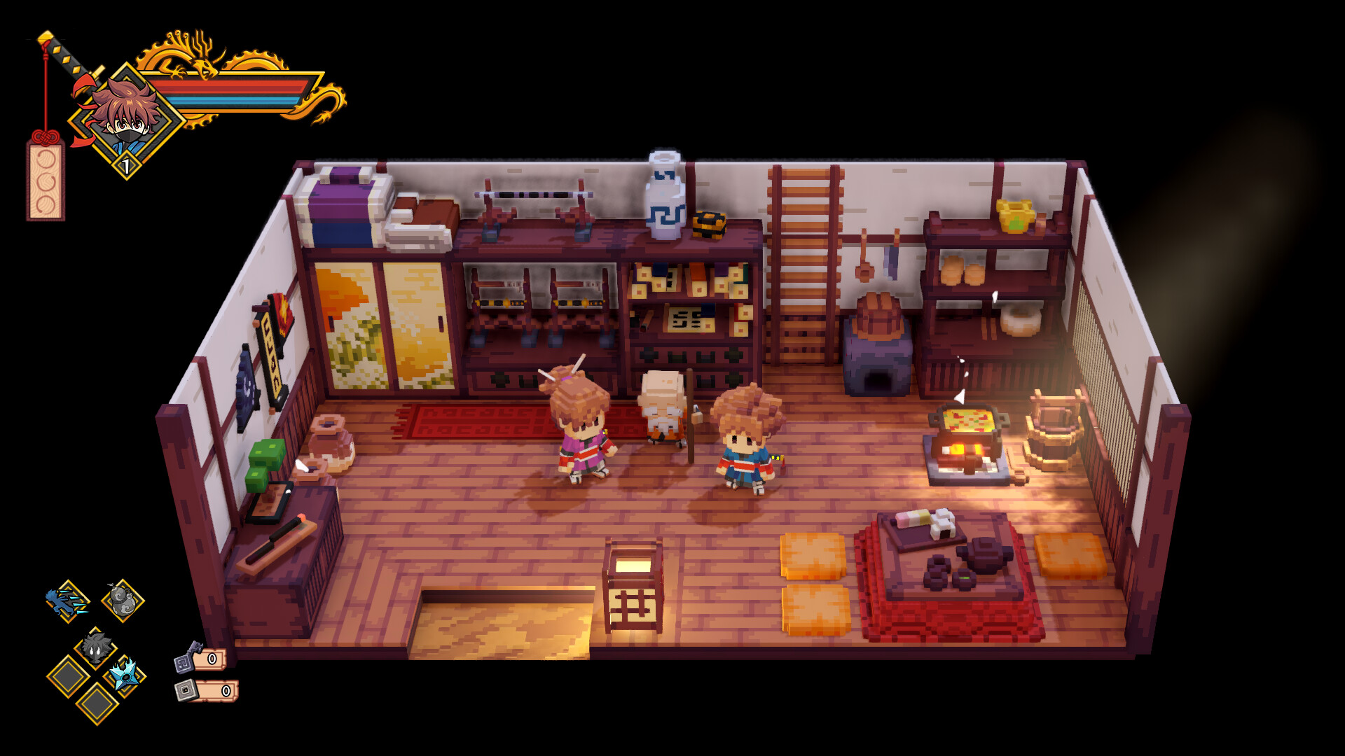 武士刀之龙：第一章/Katana Dragon: Chapter 1 - 觅资源