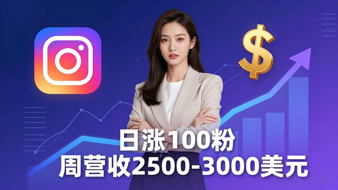想做数字产品？Sheri亲授：日涨100粉、每周2500至3000美元的营收，Instagram躺着赚 - 觅资源