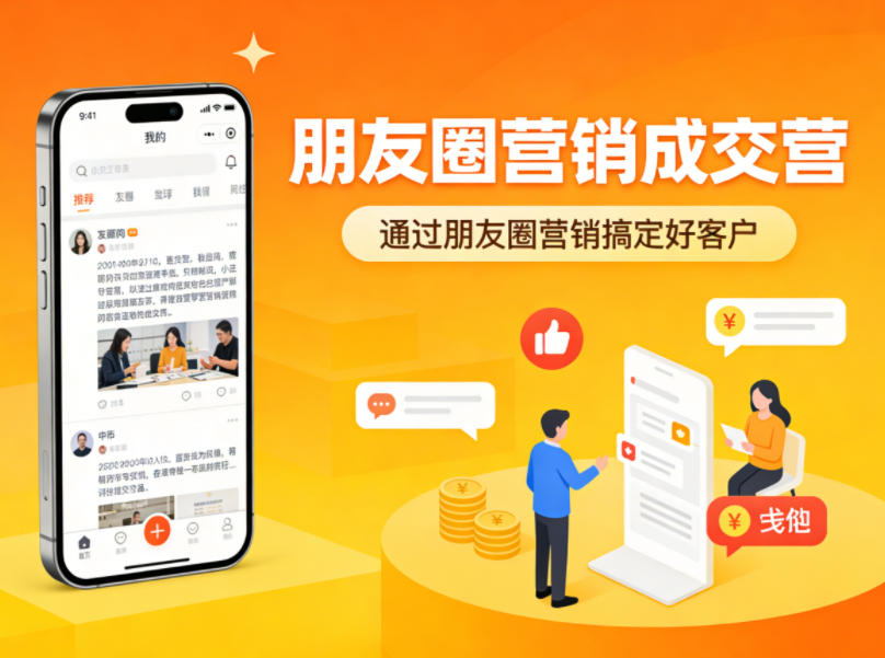 朋友圈营销成交营，通过朋友圈营销来搞定好客户 - 觅资源