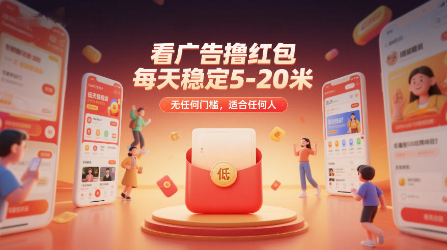 看广告撸红包，每天稳定5-20米，无任何门槛，适合任何人|中创学习社