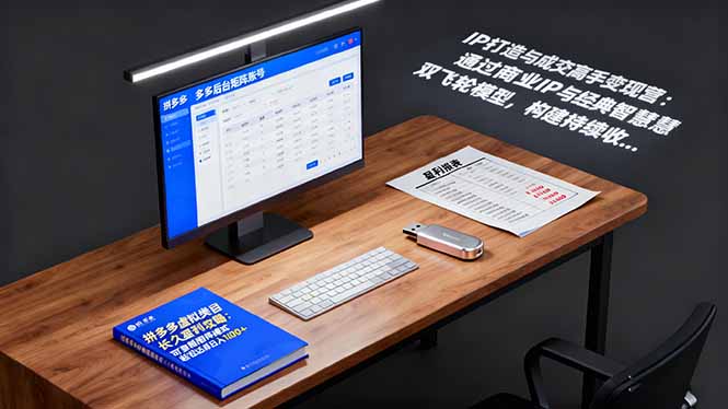 IP打造与成交高手变现营:通过商业IP+经典智慧双飞轮模型 构建持续收钱系统|YX网创