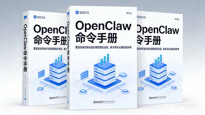 OpenClaw命令手册：覆盖安装初始化到运维管理全流程，新手高手必备权威参考 - 觅资源
