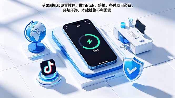 苹果刷机和设置教程，做Tiktok、跨境、各种项目必备，环境干净，才能杜绝不利因素 - 觅资源