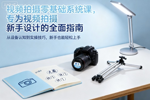视频拍摄零基础系统课，专为视频拍摄新手设计的全面指南|YX网创