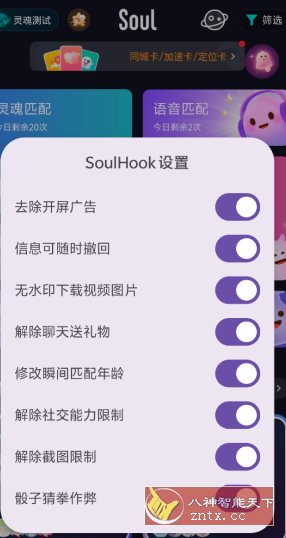 Soul v5.86.0内置模块 - 觅资源