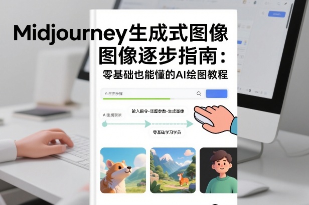 Midjourney生成式图像逐步指南：零基础也能懂的AI绘图教程|YX网创