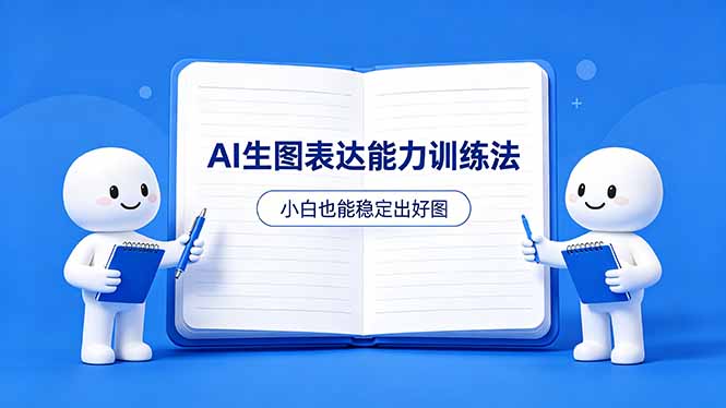 AI生图不是做漂亮图，而是表达能力。这套方法让小白也能稳定出好图 - 觅资源