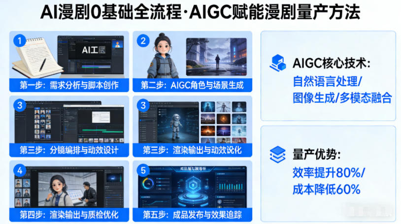 AI漫剧0基础全流程，快速掌握AIGC赋能的漫剧量产方法 - 觅资源