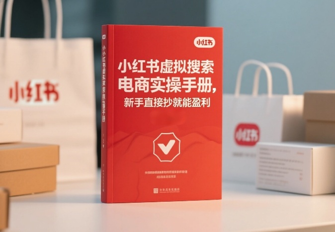 小红书⁠‬⁠‌‬⁠‬‍‍‌‬‌‍⁠‌⁠⁠‬‬‌‍虚拟搜索电商实操手册，新手直接抄就能盈利|中创学习社