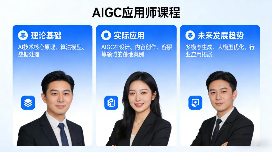 AIGC应用师课程，覆盖了AI技术的理论基础、实际应用、以及未来发展趋势(更新) - 觅资源
