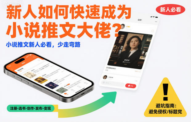 新人如何快速成为小说推文大佬？小说推文新人必看，少走弯路|YX网创